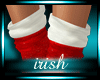 [IR] Santa Fur Socks 