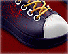 Jennifer's sneaks bloody