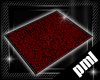 [PLM] leopard red rug
