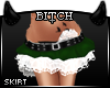 !B Xmas Green Skirt