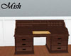 Mish Mahogany Desk