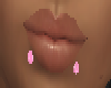 Pink Lip Piercing