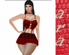 mini falda red