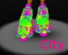 (C75) Rainbow Boots