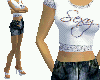 Sexy Shirt/Mini White