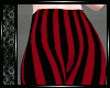 Blk/Red Striped Leggings