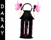 fairy lamp pink black