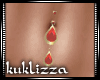 (KUK)belly piersing cute
