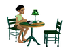 Green Coffee Chairs