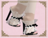 :A B & W Lace heels