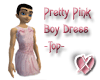 Pink Boy Dress: Top