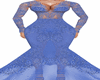 Blue Lace Gown