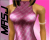 MrsJ Rose Mini Dress