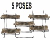 Scaffolding with 5 Poses