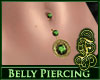 Belly Piercing Green