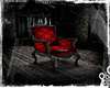 Red Gothic Couch
