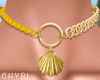C~Yellow Boho Necklace