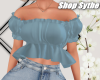 Sy | Isla Top | Blue
