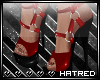 |H Red Ringlet Boots