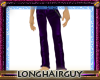 LHG purple skinny leathr
