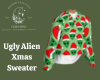 Ugly Alien Xmas Sweater