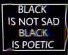 CUT OUT BLACK IS POETIC