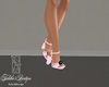 Pink Floral Heels