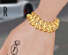 ♛R gold bracelet