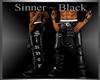 Sinner PVC Black