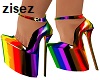 !z! Pride PVC Sexy Heels