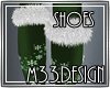 [M33]santa green boots