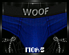 ~Blue Woof Briefs~