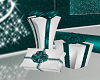 Christmas Wht/Teal Gifts