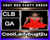 VDAY RED PARTY DRESS