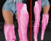 Thigh High Boots $ Pink