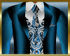LUVI TEAL & SILVER TUX 