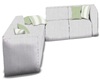 White linen couch