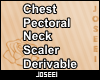 Chest Pec Neck Scaler