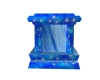 blue marble pedestel