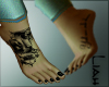 K|Feet+Tattoo+Nails Deri