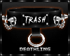 ♰ Trash Latex Collar