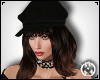 Clyde Brunette Black Hat