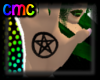 CMC* Pentacle Hand Tat