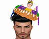 Mardi Gras King Cake Hat
