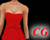 (CG) Simple Red Dress