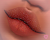 ! frosted glitter lips