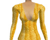 Gold Stripe Long Top