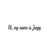Jaspy head sign