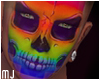 Glow Skull Couple Head