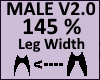 Leg Thigh Scaler 145% V2